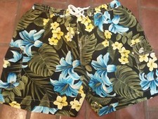 Caribbean Joe Mens Swim Trunks Surf Beach Wear Size XXL MESH Lined Inseam 7"