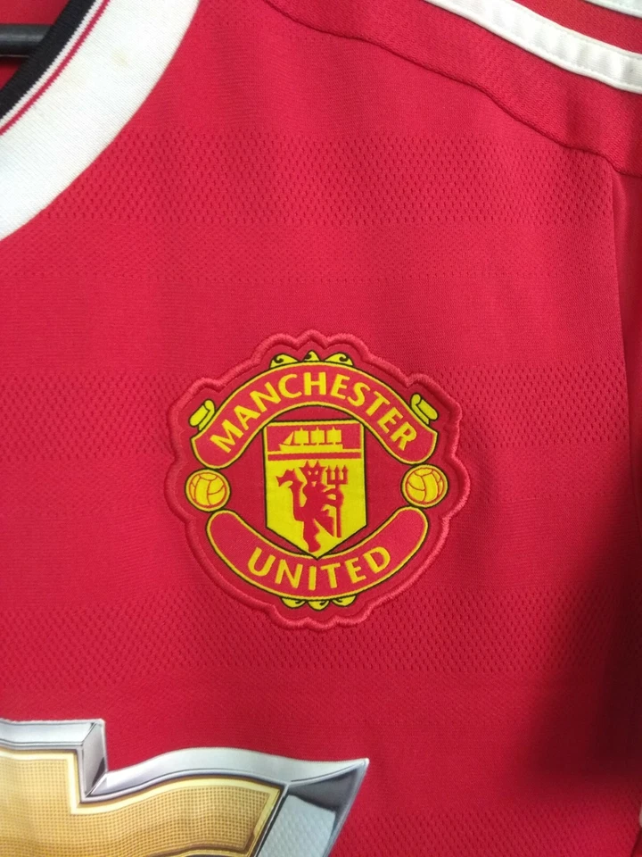 Camiseta Manchester United 2015 2016 Home S Camiseta Hombre Adidas AC1414 ig93 Foto 3 de 4