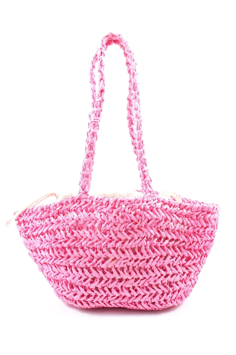 PULL BEAR Borsa con manico Donna rosa stile casual eBay