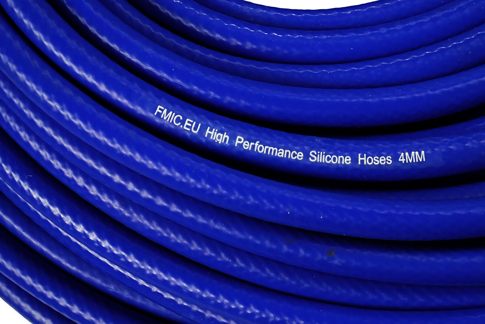 Durite Silicone Voiture Tuyau Silicone Vide Yctze 4mm - 5 Mètres Bleu Pour Auto Résistant -60°C à 260°C Durite 4mm