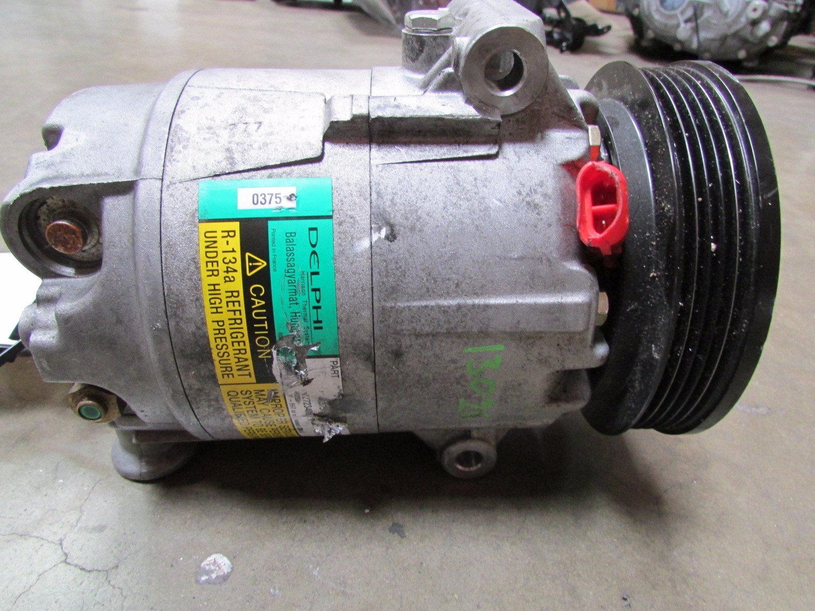 Ferrari 599, AC Compressor, Damaged, Parts Only Used, P/N 241559