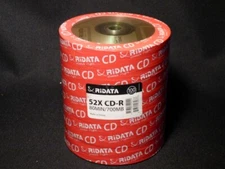 Ridata CD-R 700MB 52x Speed Spindle Disc - R80JS52-RDF100