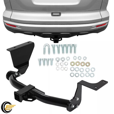 Class 3 Trailer Hitch Receiver Rear Bumper Tow Kit 2'' For Honda CRV CR-V 07-11