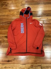 Women’s Nike Engineered WNBA Team Issued Atlanta Dream Hoodie Size XL Tall Red 