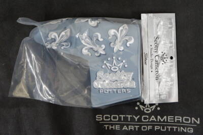 Scotty Cameron 2024 Mardi Gras White Lily Putter Head Cover Rare 