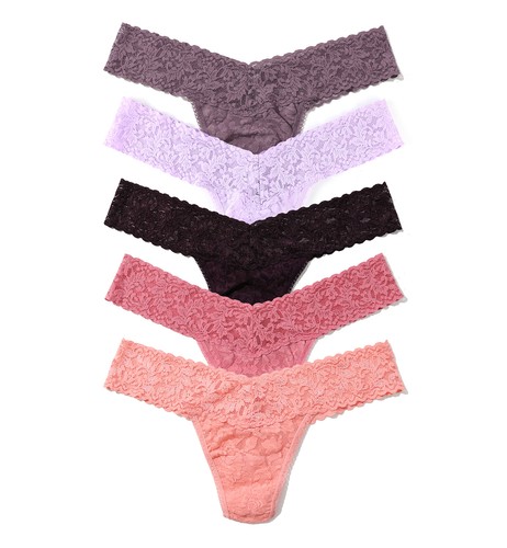 Hanky Panky 5-PACK Signature Lace Low Rise Thong (49115PK) - Picture 80 of 125