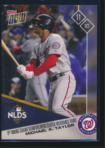 2017 Topps Now 744 Michael A. Taylor
