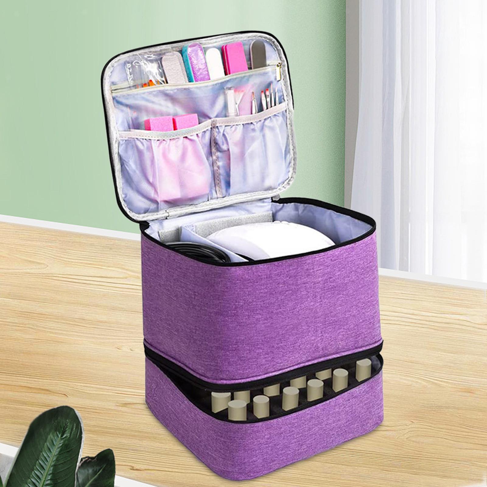Nail Polish Carrying Case Nail Supplies Organizer Case for Manicure
