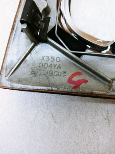 04-09 JAGUAR XJR XJ8 CENTER CONSOLE SHIFT BEZEL WOODGRAIN OEM 2W93-F045H90-AB - Picture 4 of 6