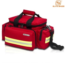 NEW Elite Bags Emergency's Light Transport Bag First Responder RED EM13.001