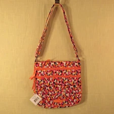 Vera Bradley - Triple Zip Hipster - Pixie Confetti - Cross Body Bag / Purse