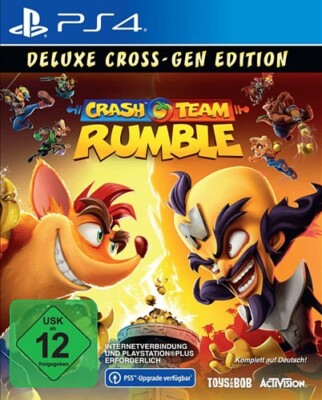 Crash Team Rumble *Deluxe Edition* - PS4 PlayStation 4 - NEU OVP - *Blitzversand