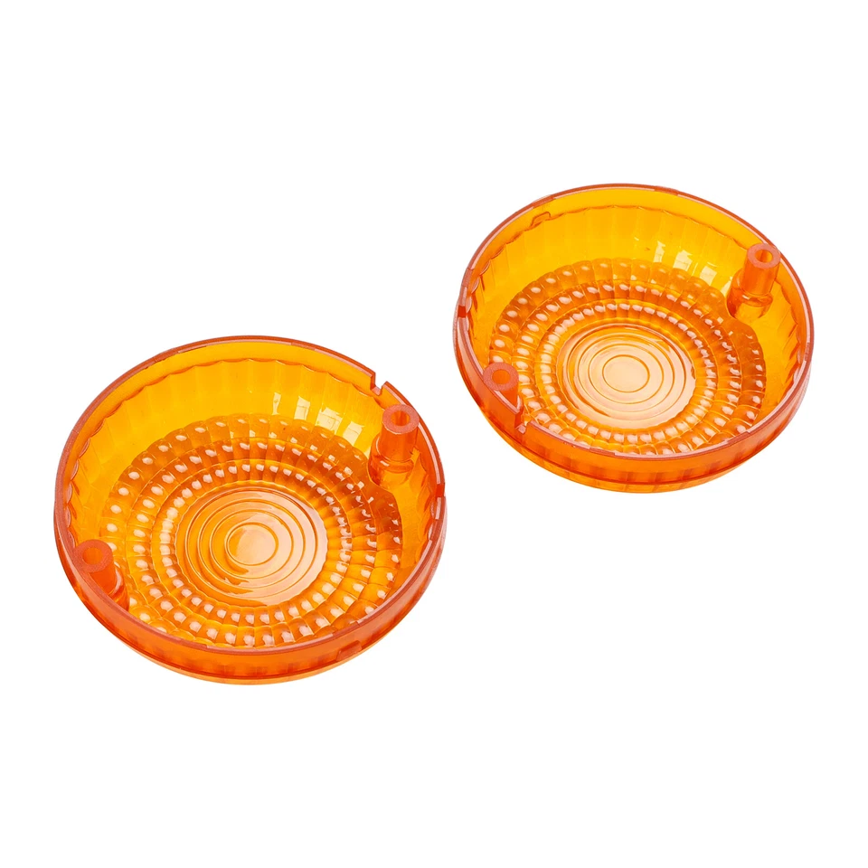 Front/Rear Turn Signals Lens Cover Fits Yamaha V-Star1100 XVS650 Road Star Amber - Изображение 4 из 4
