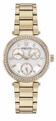 Kenneth Cole NY KC50735004 Crystal Accented Mother-of-Pearl  display picture 1