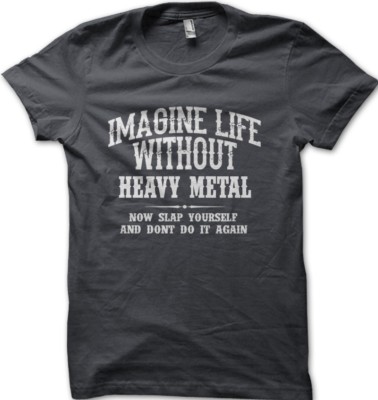 Alter Bridge Blackbird inspiriert Imagine life without Heavy Metal T-Shirt OZ0012