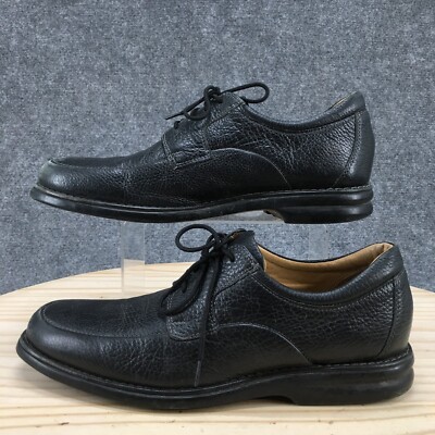 Nunn Bush Dress Shoes Mens 10 M Oxford Black Leather Lace Up  display picture 3