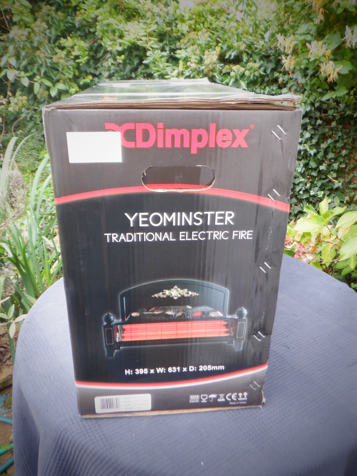 Dimplex Yeominster YEO20 Electric Radiant Fire Place 2KW - Black for sale  online | eBay