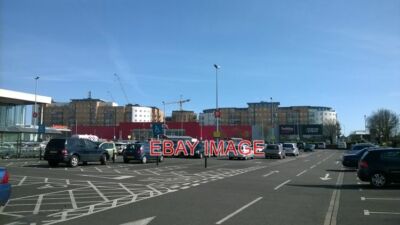 FOTO CROYDON NEW SOUTH QUARTER ENTWICKLUNG PURLEY WEG VON SAINSBURY'S AUTO PA