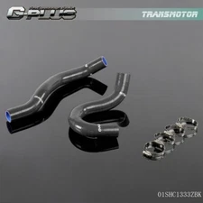 Silicone Coolant Radiator Hose Fit For 03-2011 Honda Element 2.4 DX-EX/SC Black