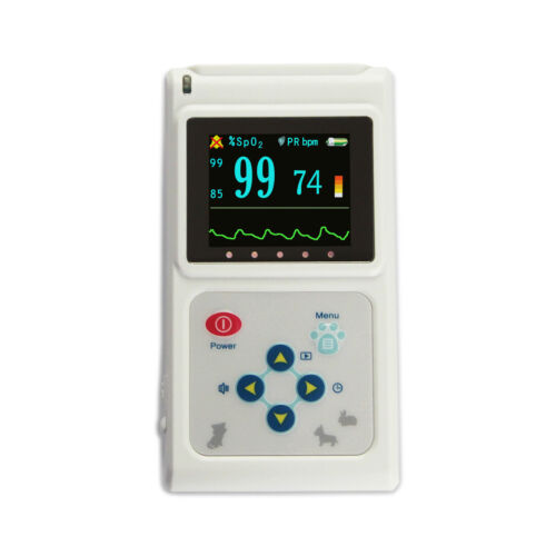 VET Veterinär Pulsoximeter SpO2 PR Monitor CMS60D + Tierarztsonde + PC SW US Verkäufer - Bild 2 von 10