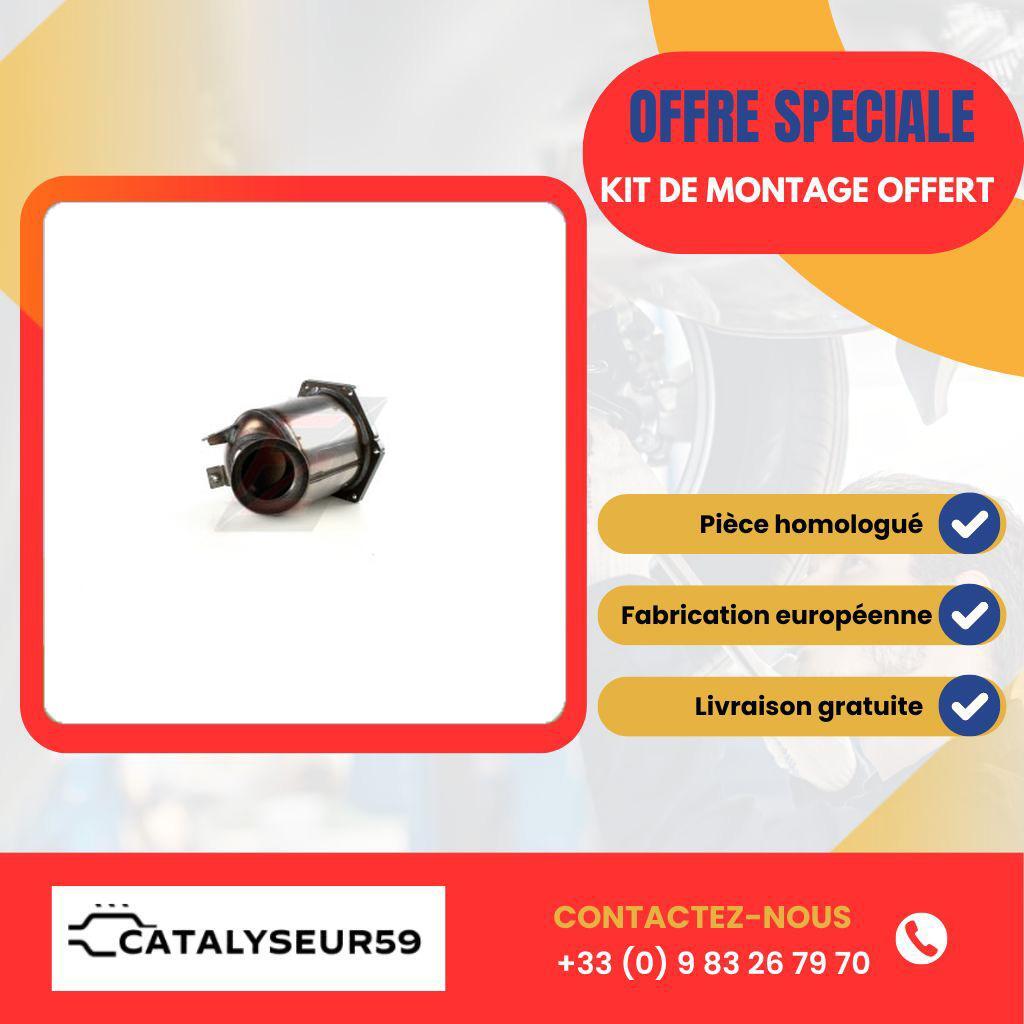 Catalyseur FAP Mercedes CLK220 CDI réduction des émissions et restauration puissance 100 Kw