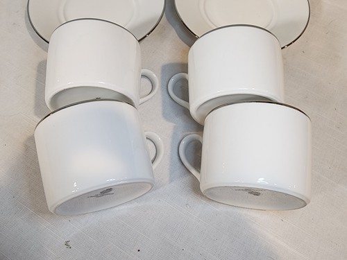 ROYAL WORCESTER, Classic Platinum Dining Set, 20 Pc. Service for 4, ALL NICE! - Picture 8 of 24