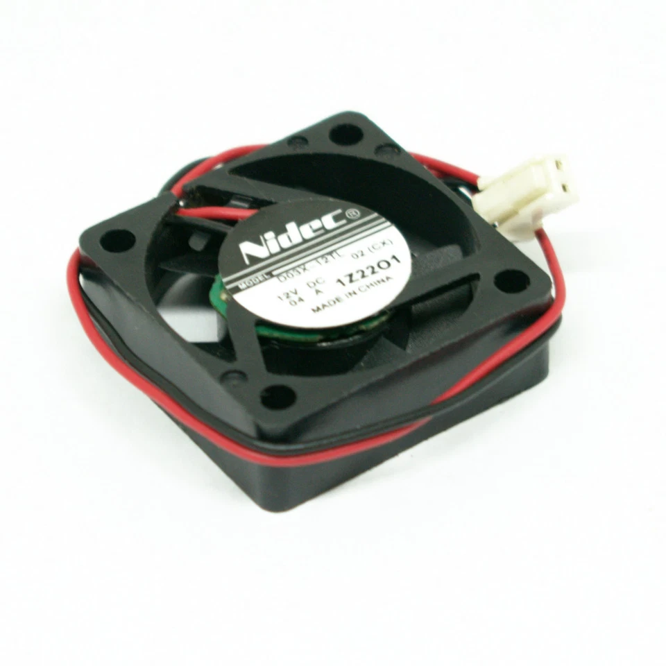1pc Nidec D03X-12TL 30x30x10mm 3010 12V 0.4A 2pin 5 Blades DC Brushless Fan - Image 4 of 4