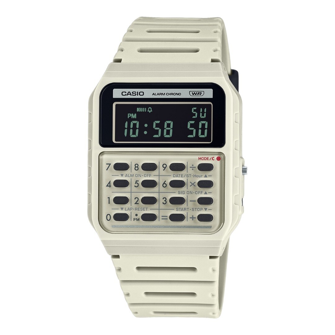 Casio CA-53WB-8BDF Unisex Digital Calculator Watch with Resin Strap