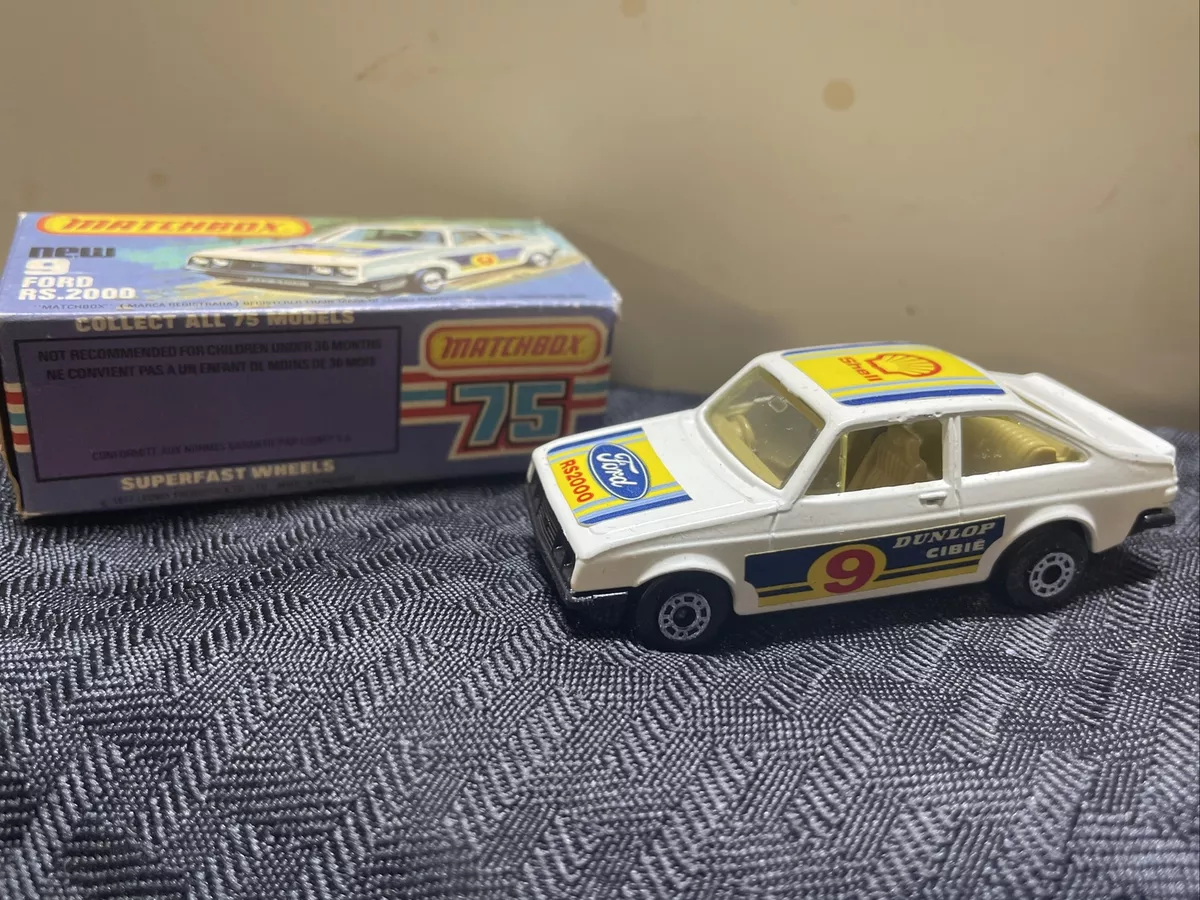Matchbox ford sale escort rs2000