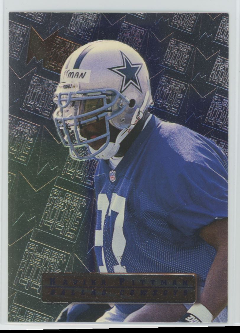 1996 Fleer Metal Kavika Pittman RC Dallas Cowboys #144 | eBay