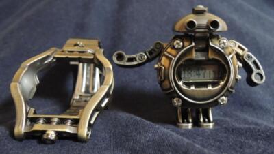 Bandai Tokima Steam Head watch wristwatch Silver Color Retro Bandai Tokima Steam Head watch wristwatch Silver Color Retro