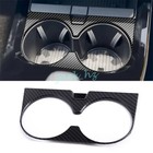 For Toyota Prius 2023-2025 Carbon Fiber Cup Holder Cover Trims Accessories