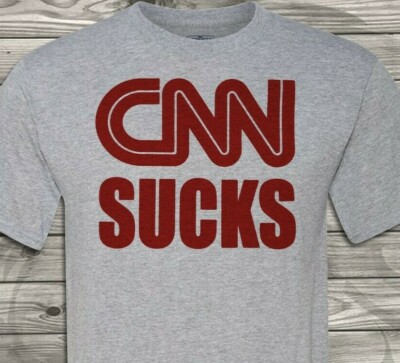 CNN SUCKS - Hater's of Truth & Freedom - Let's Go Brandon - #FJB - T-Shirt 