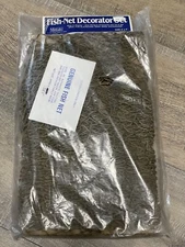 3’X5’ Fishing Net Vintage Netting Nautical Decorative Fish Net Sealed