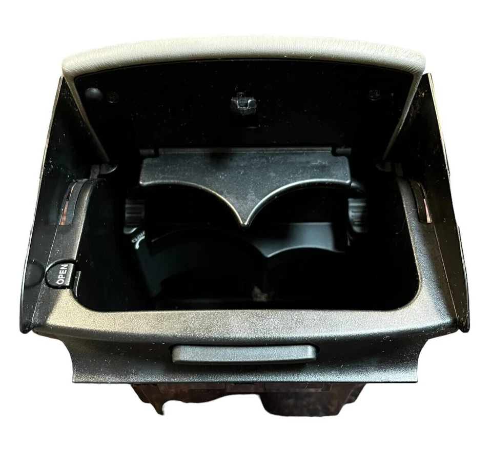 Infiniti Ex35 2008-2012 consola central delantera portavasos montaje gris P10540 OEM Foto 3 de 4