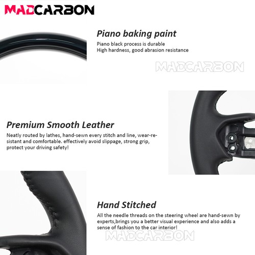 Piano Black Steering Wheel For 2022-2024 Lexus NX 250 350 350h 450h+ LX600 - Imagen 6 de 15