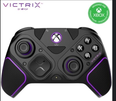 xbox gaming controller victrix pro bfg un opened black version