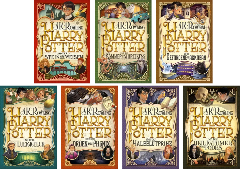 Harry Potter 1-7 zur Auswahl (25 Jahre Harry Potter, J.K. Rowling) Gesamtausgabe - Bild 2 von 4