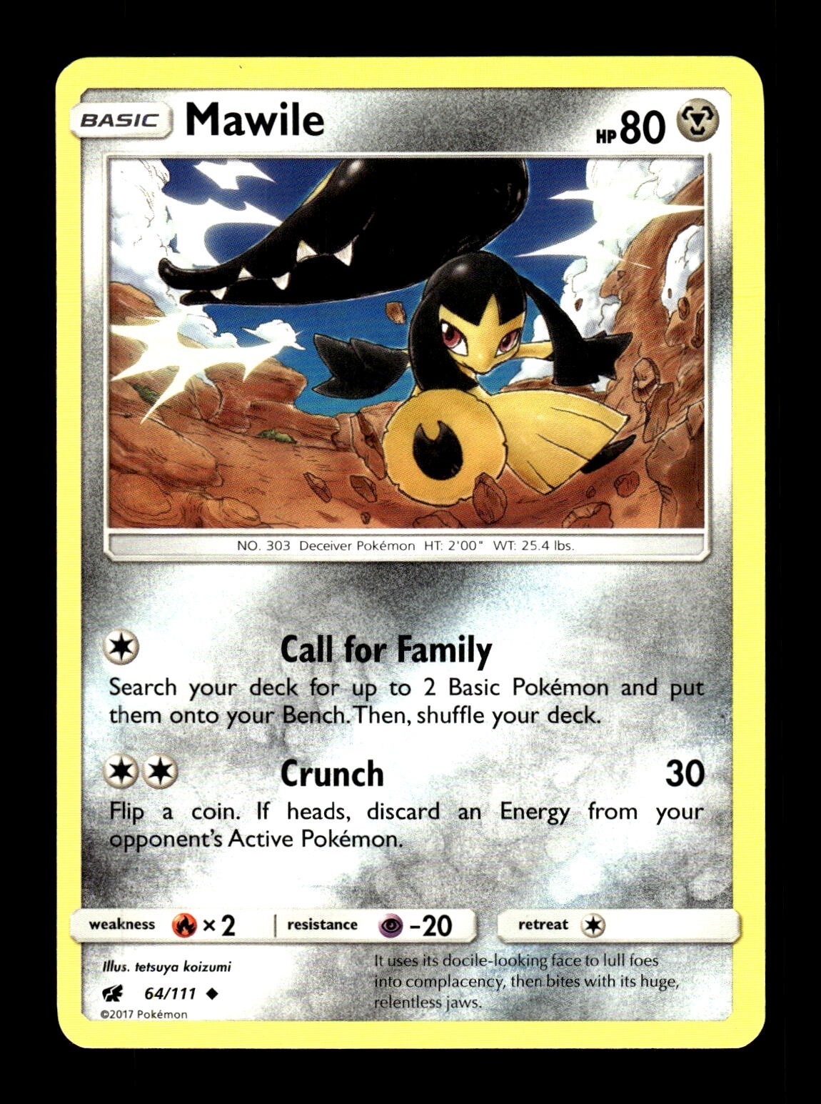 Pokemon Crimson Invasion Mawile 64/111
