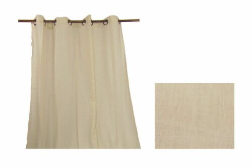 140 X 260 CM (26487) Home Decor Beige Curtain - Picture 1 of 1