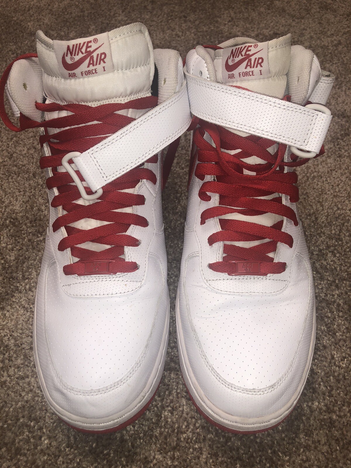 air force 1 varsity red