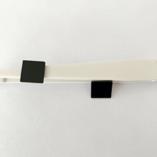 5pcs HWB850 10 10mm 850nm IR infrared Long Pass Filter Optical Black Glass RG850