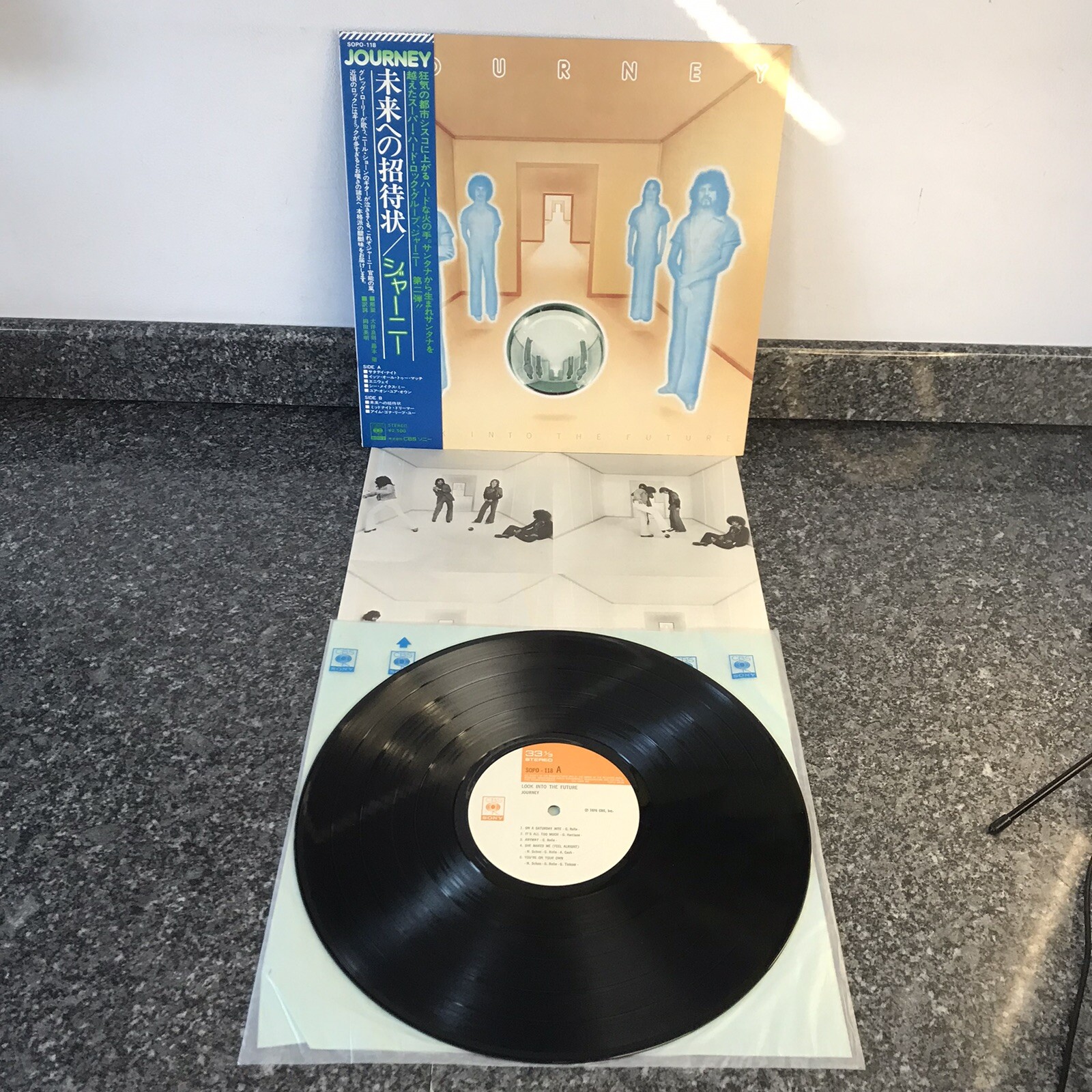 LP VINYL JOURNEY ALBUM LOOK INTO THE FUTURE SOPO-118 JAPAN PRESS 1976 NM/NM
