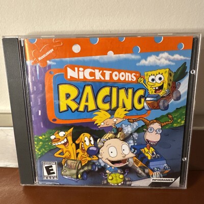 Nicktoons Racing CD-ROM PC Video Game