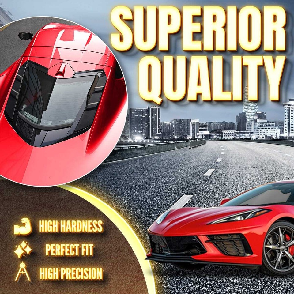 2020-2025 Corvette C8 Coupe Models Rear Dry Bay Vent Blocks Cover ...