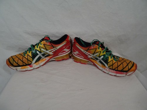 Asics Gel Kinsei 5 IGS Fluidfit Guidance Line sneakers Men's US 8.5 Neon - Picture 2 of 12