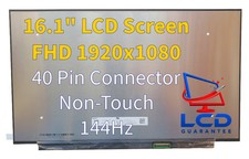HP Omen 16-C0012DX 16.1" 144Hz FHD Non-Touch LCD Screen Replacement