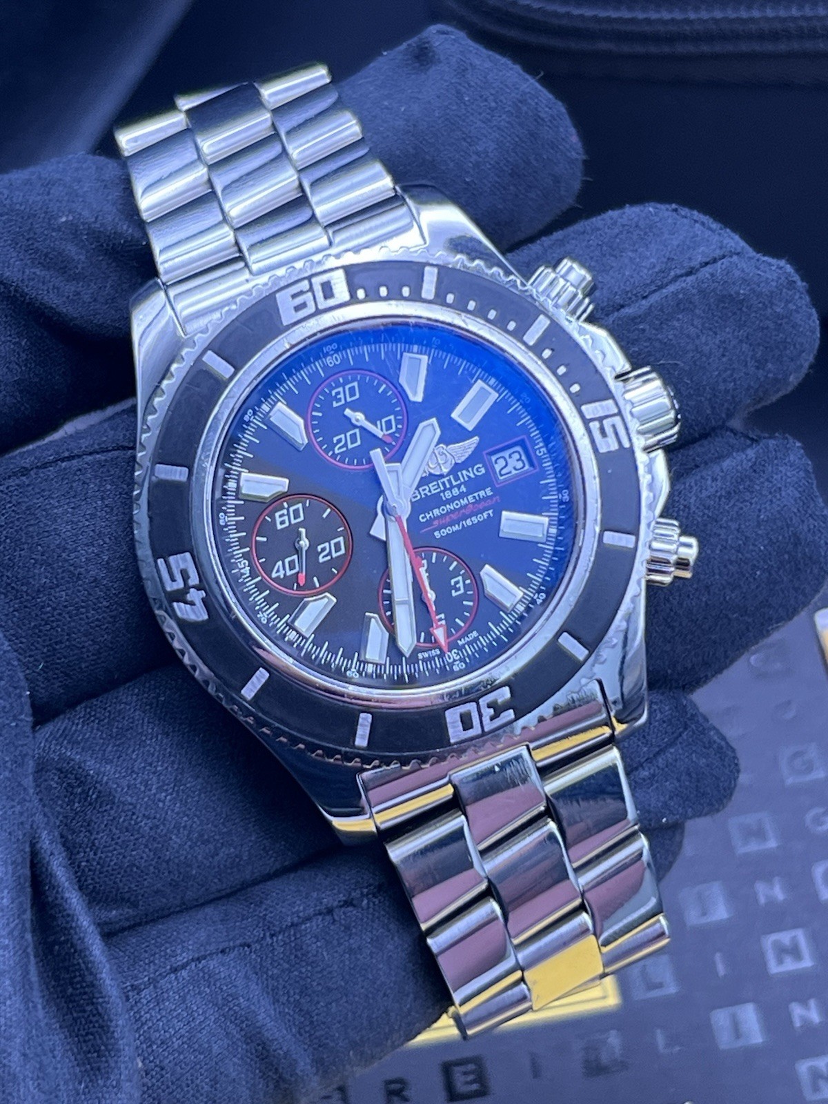 Breitling SuperOcean Chronograph Box & Papers 2015 Ref. A13341 (1335)