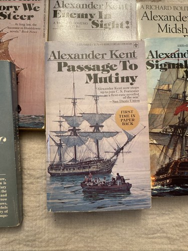 Alexander Kent Bolitho Paperback Novels Lot Of 11 Vintage Books Arrow & Berkeley - Imagen 12 de 23