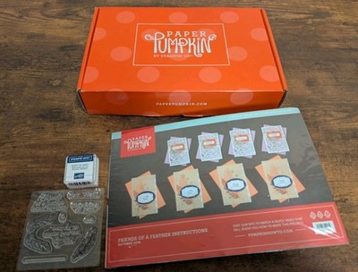 Paper Pumpkin By Stampin Up! October 2018 Friends Of A Feather Card Making Kit